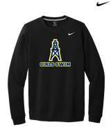 Mount Pleasant HS Girls Swim - Mens Nike Crewneck