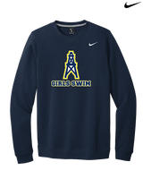 Mount Pleasant HS Girls Swim - Mens Nike Crewneck