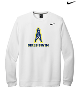 Mount Pleasant HS Girls Swim - Mens Nike Crewneck
