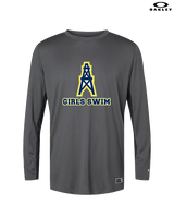 Mount Pleasant HS Girls Swim - Mens Oakley Longsleeve