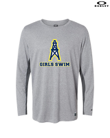 Mount Pleasant HS Girls Swim - Mens Oakley Longsleeve