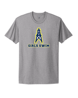 Mount Pleasant HS Girls Swim - Mens Select Cotton T-Shirt