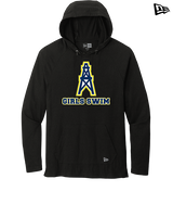 Mount Pleasant HS Girls Swim - New Era Tri-Blend Hoodie