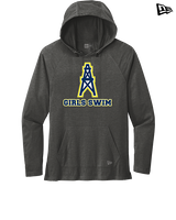 Mount Pleasant HS Girls Swim - New Era Tri-Blend Hoodie
