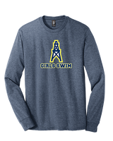 Mount Pleasant HS Girls Swim - Tri-Blend Long Sleeve