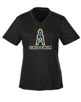 Mount Pleasant HS Girls Swim - Womens Performance Shirt