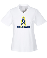 Mount Pleasant HS Girls Swim - Womens Performance Shirt