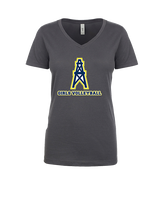 Mount Pleasant HS Girls Volleyball - Womens Vneck