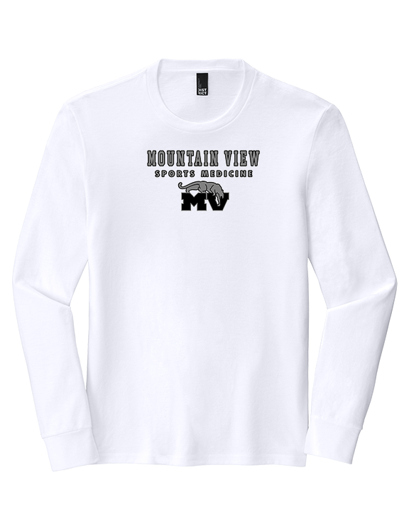 Mountain View HS Sports Medicine Block - Tri-Blend Long Sleeve