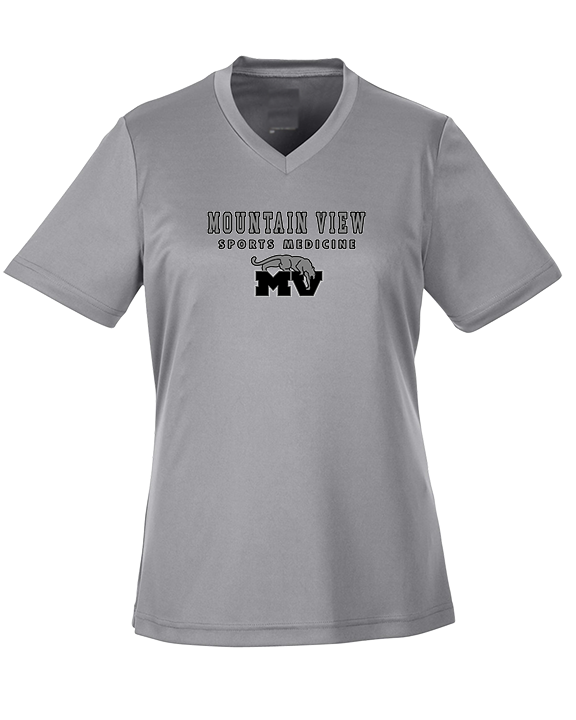 Mountain View HS Sports Medicine Block - Womens Performance Shirt