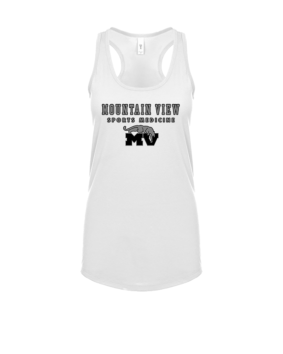 Mountain View HS Sports Medicine Block - Womens Tank Top