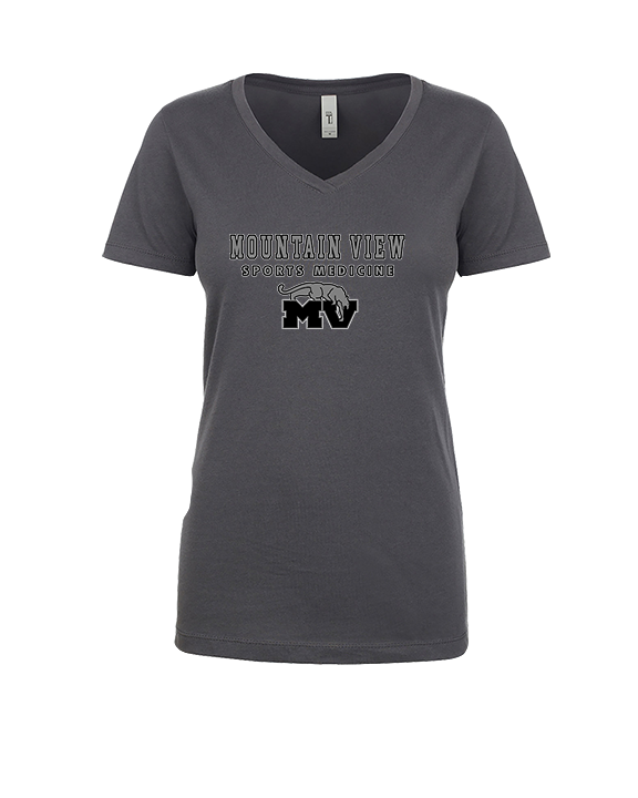 Mountain View HS Sports Medicine Block - Womens Vneck