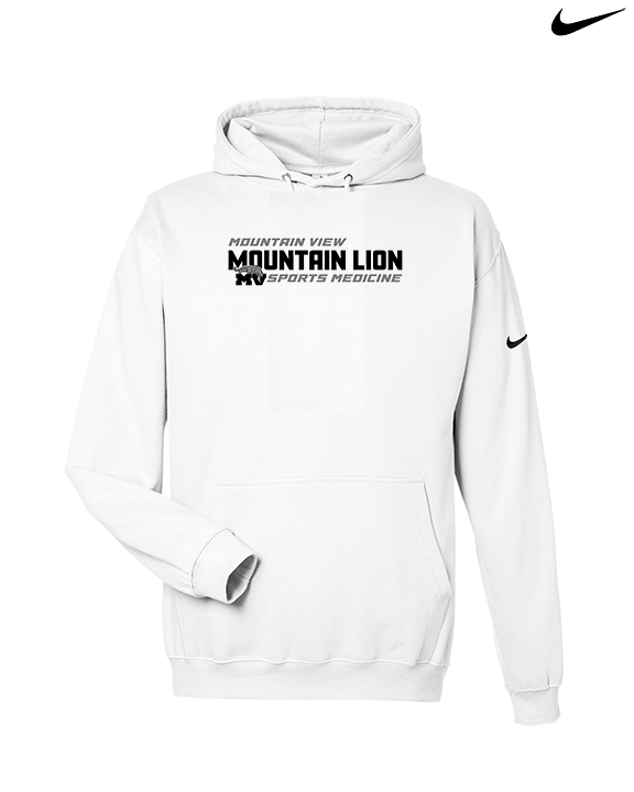 Mountain View HS Sports Medicine Bold - Nike Club Fleece Hoodie