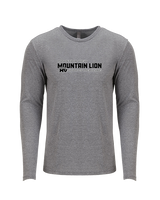 Mountain View HS Sports Medicine Bold - Tri-Blend Long Sleeve