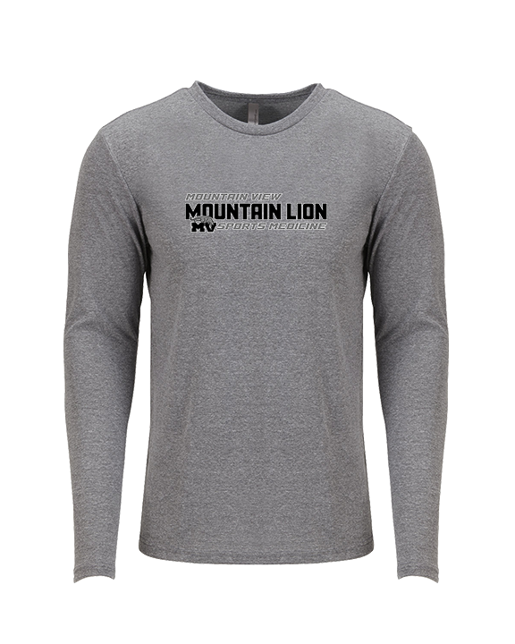 Mountain View HS Sports Medicine Bold - Tri-Blend Long Sleeve
