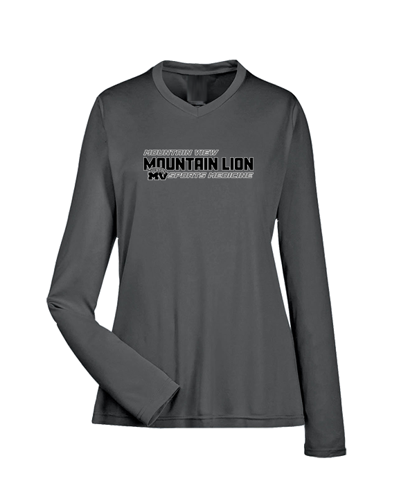 Mountain View HS Sports Medicine Bold - Womens Performance Longsleeve