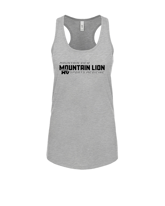 Mountain View HS Sports Medicine Bold - Womens Tank Top