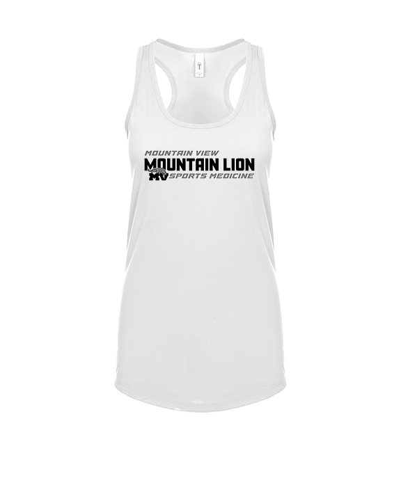 Mountain View HS Sports Medicine Bold - Womens Tank Top