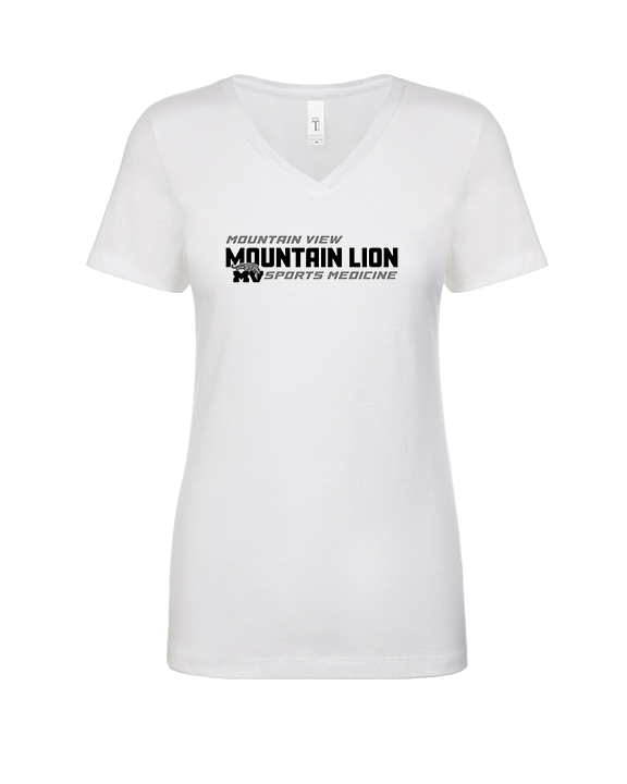 Mountain View HS Sports Medicine Bold - Womens Vneck