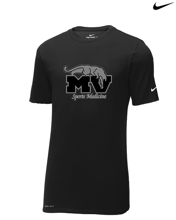 Mountain View HS Sports Medicine Logo - Mens Nike Cotton Poly Tee