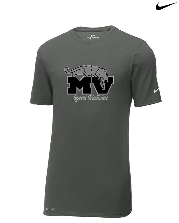 Mountain View HS Sports Medicine Logo - Mens Nike Cotton Poly Tee
