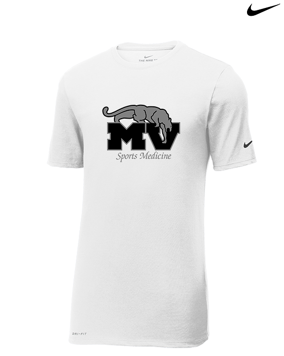 Mountain View HS Sports Medicine Logo - Mens Nike Cotton Poly Tee