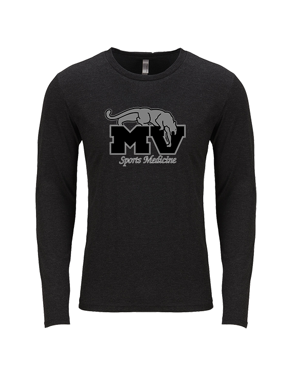 Mountain View HS Sports Medicine Logo - Tri-Blend Long Sleeve