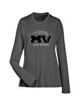 Mountain View HS Sports Medicine Logo - Womens Performance Longsleeve