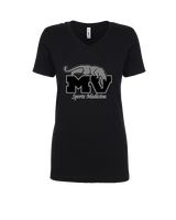 Mountain View HS Sports Medicine Logo - Womens Vneck