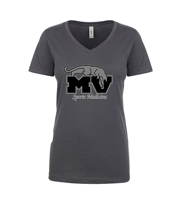 Mountain View HS Sports Medicine Logo - Womens Vneck