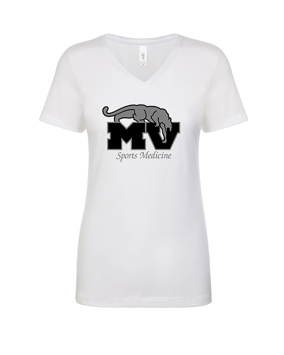 Mountain View HS Sports Medicine Logo - Womens Vneck