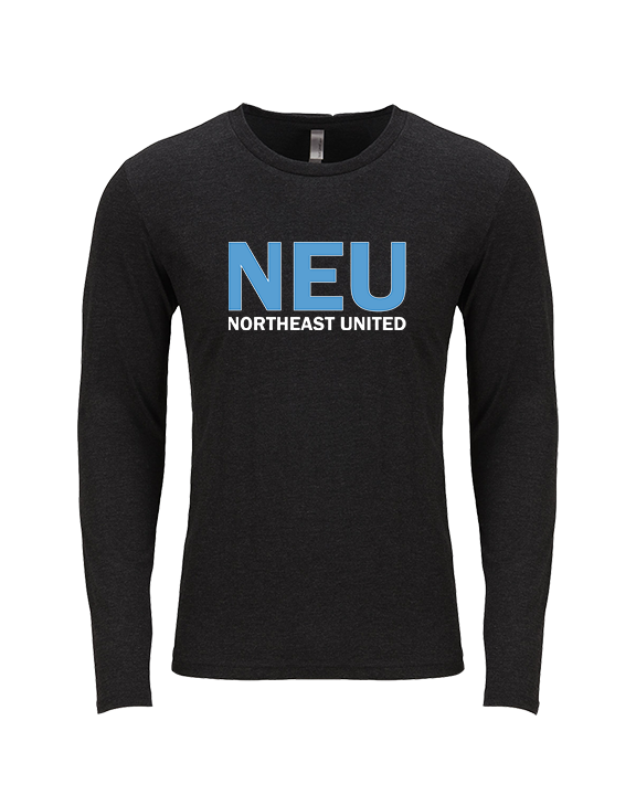 NEU Club Logo - Tri-Blend Long Sleeve