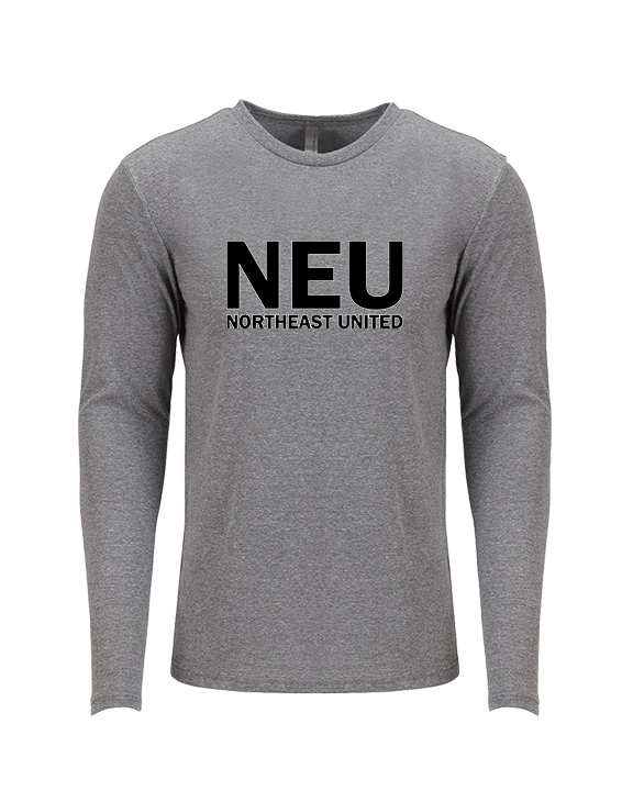 NEU Club Logo - Tri-Blend Long Sleeve