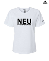 NEU Club Logo - Womens Adidas Performance Shirt