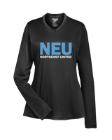 NEU Club Logo - Womens Performance Longsleeve