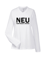 NEU Club Logo - Womens Performance Longsleeve