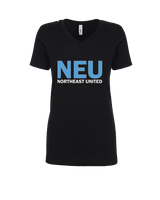 NEU Club Logo - Womens Vneck