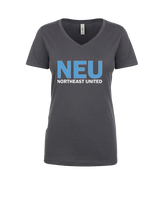 NEU Club Logo - Womens Vneck