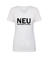 NEU Club Logo - Womens Vneck