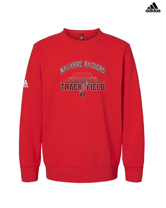 Navarre HS Track & Field Lanes - Mens Adidas Crewneck