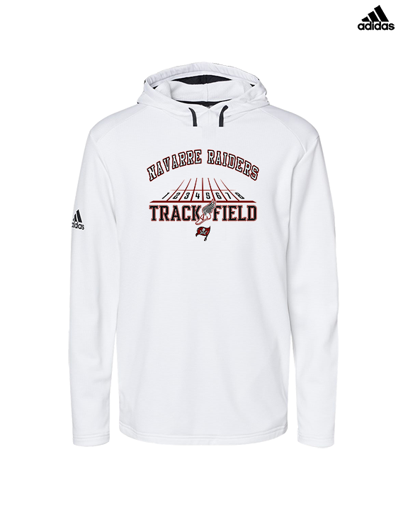 Navarre HS Track & Field Lanes - Mens Adidas Hoodie