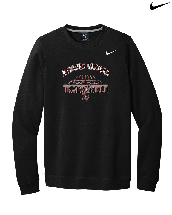Navarre HS Track & Field Lanes - Mens Nike Crewneck