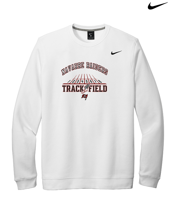 Navarre HS Track & Field Lanes - Mens Nike Crewneck
