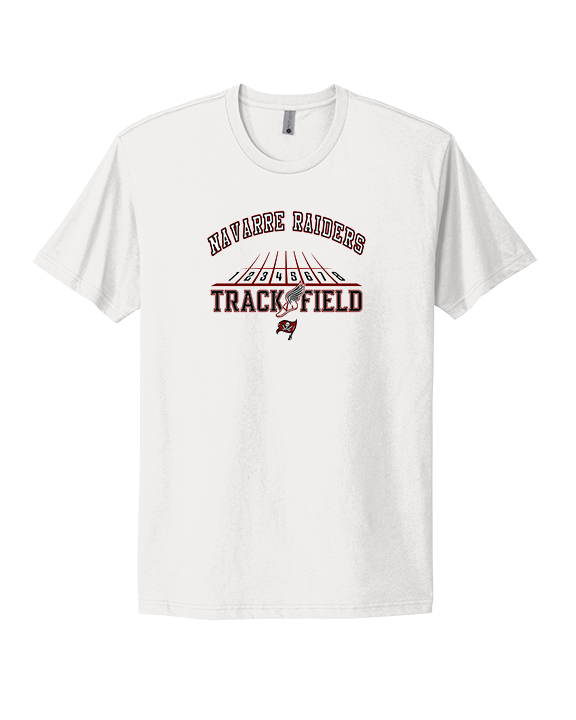 Navarre HS Track & Field Lanes - Mens Select Cotton T-Shirt