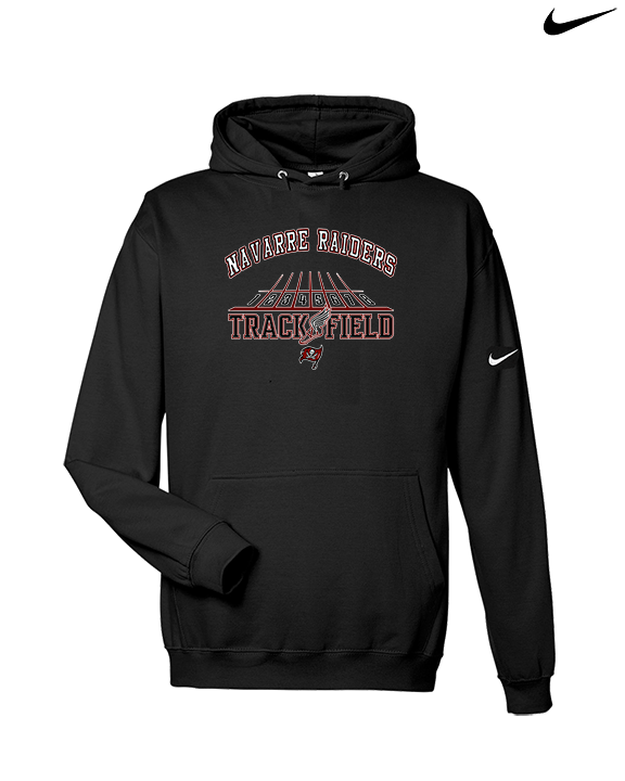 Navarre HS Track & Field Lanes - Nike Club Fleece Hoodie