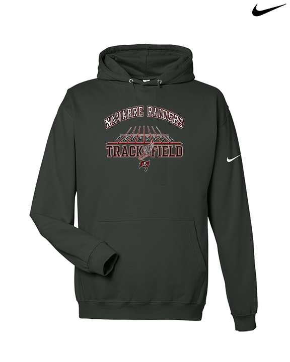 Navarre HS Track & Field Lanes - Nike Club Fleece Hoodie