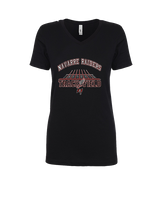 Navarre HS Track & Field Lanes - Womens Vneck