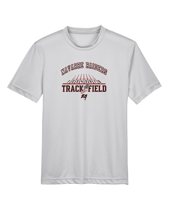 Navarre HS Track & Field Lanes - Youth Performance Shirt
