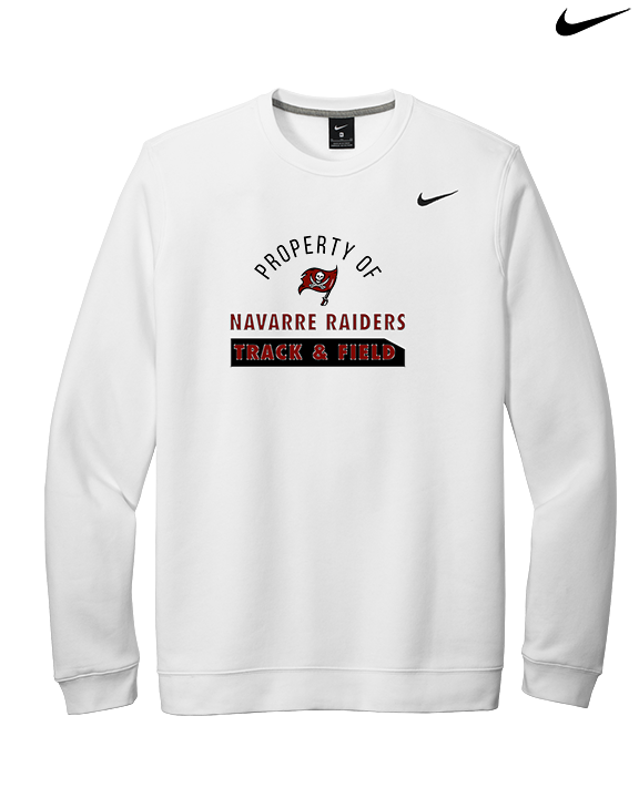 Navarre HS Track & Field Property - Mens Nike Crewneck