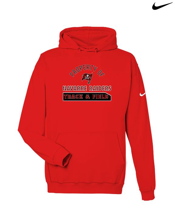 Navarre HS Track & Field Property - Nike Club Fleece Hoodie